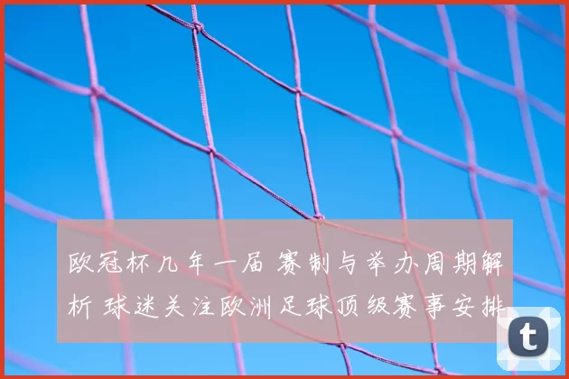 欧冠杯几年一届 赛制与举办周期解析 球迷关注欧洲足球顶级赛事安排